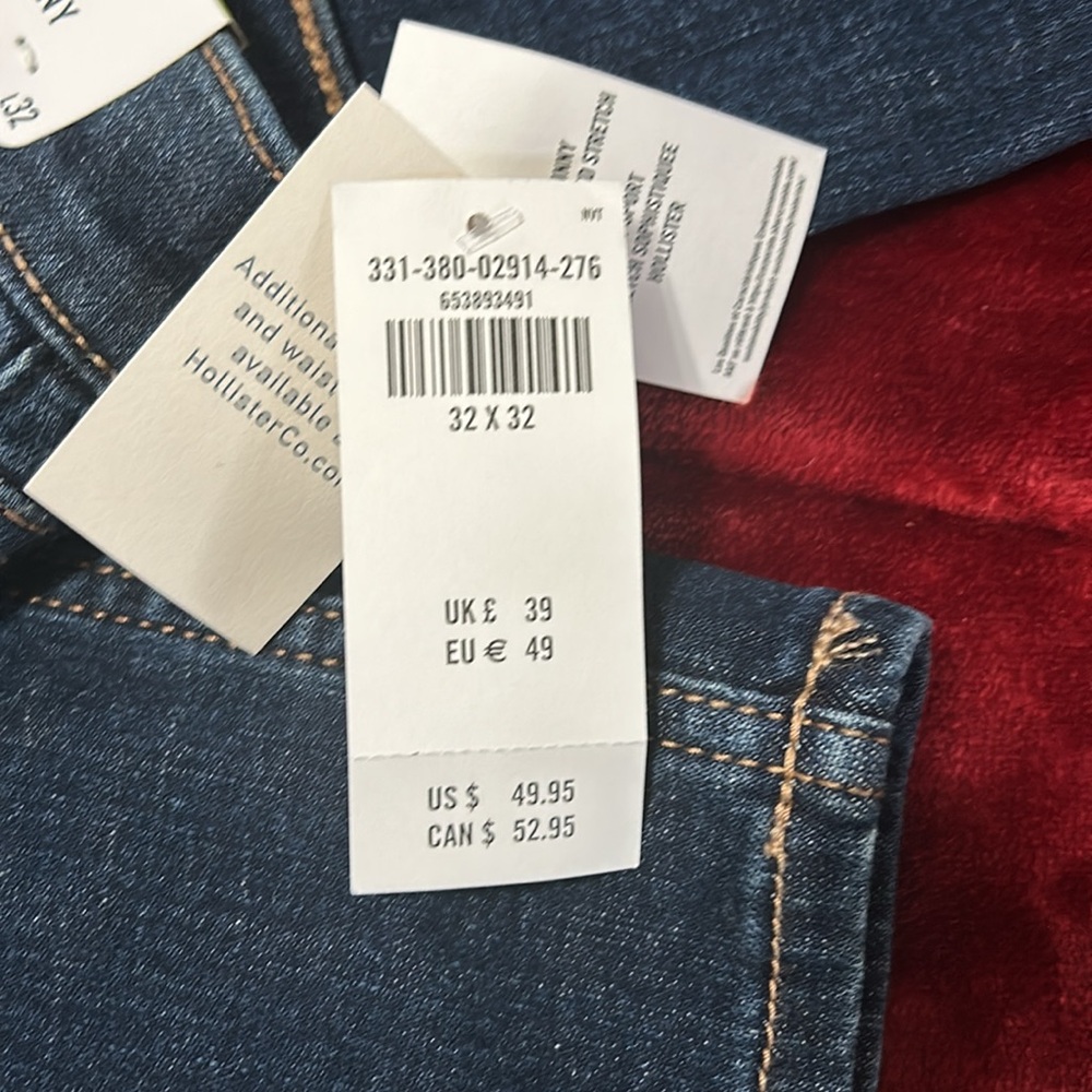 Hollister athletic skinny jeans - Picture 3 of 3